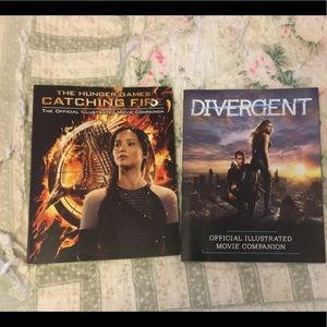 Divergent and Hunger Games Movie Companion Books